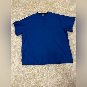 Medline Unisex Reversible V NECK Scrub Set BLUE Size XXL - nwot C PHOTOS